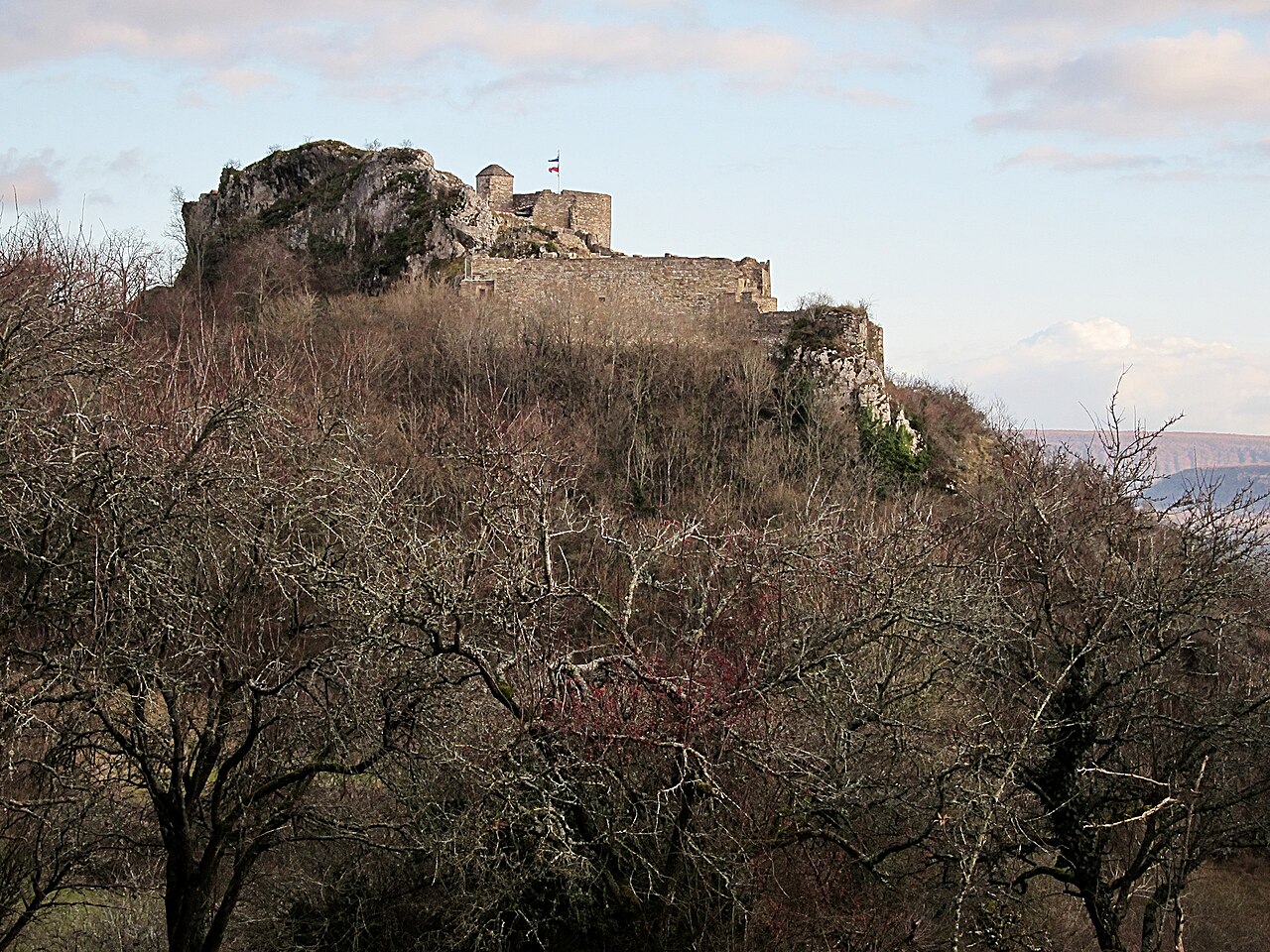 Le château de Mâlain.